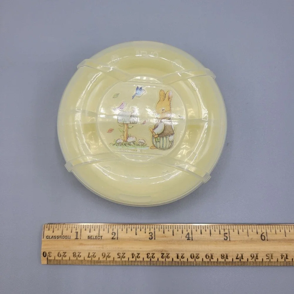 Bunny Rabbit Cereals On The Go 2 Compartment Cereal Container Pecoware Taiwan